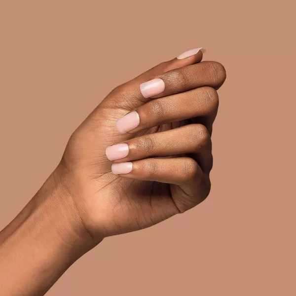 KISS Bare but Better Press On Nails, Nail glue included, Nudies', Nude, Short Size, Squoval Shape, Includes 28 Nails, 2g glue, 1 Manicure Stick, 1 Mini File)