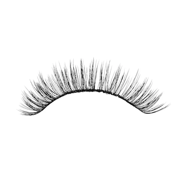 KISS My Lash But Better False Eyelashes, Well Blended', 16 mm, Includes 4 Pairs Of Lashes, Contact Lens Friendly, Easy to Apply, Reusable Strip Lashes