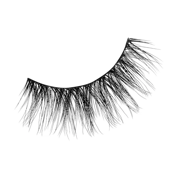 KISS My Lash But Better False Eyelashes, Well Blended', 16 mm, Includes 4 Pairs Of Lashes, Contact Lens Friendly, Easy to Apply, Reusable Strip Lashes