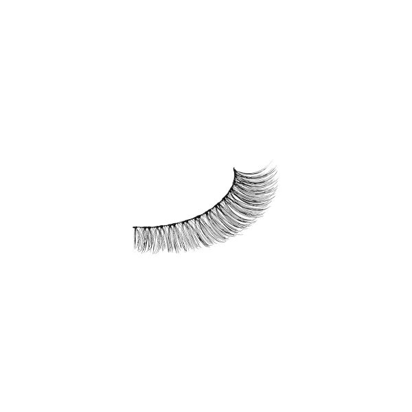 KISS My Lash But Better False Eyelashes, Well Blended', 16 mm, Includes 4 Pairs Of Lashes, Contact Lens Friendly, Easy to Apply, Reusable Strip Lashes