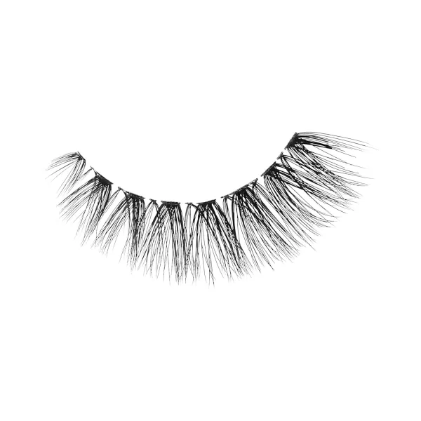KISS My Lash But Better False Eyelashes, Well Blended', 16 mm, Includes 4 Pairs Of Lashes, Contact Lens Friendly, Easy to Apply, Reusable Strip Lashes