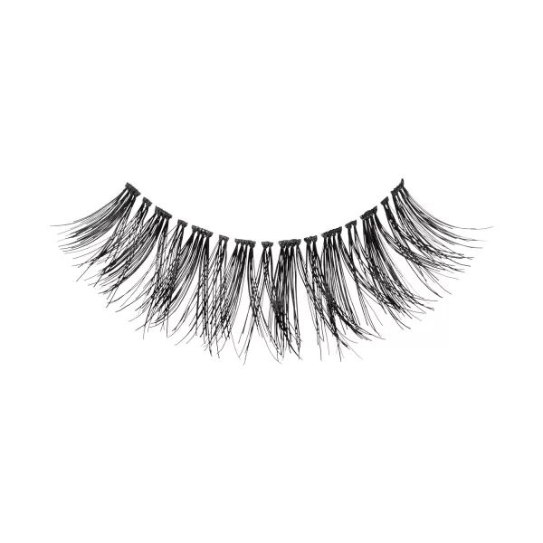 KISS My Lash But Better False Eyelashes, Well Blended', 16 mm, Includes 4 Pairs Of Lashes, Contact Lens Friendly, Easy to Apply, Reusable Strip Lashes