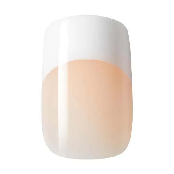 Kiss Everlasting French Nail Manicure, Chip-Free with Flexi-Fit Technology, Real Short, "Endless", Nail Kit with Pink Nail Glue , Mini File, Manicure Stick, and 28 Fake Nails