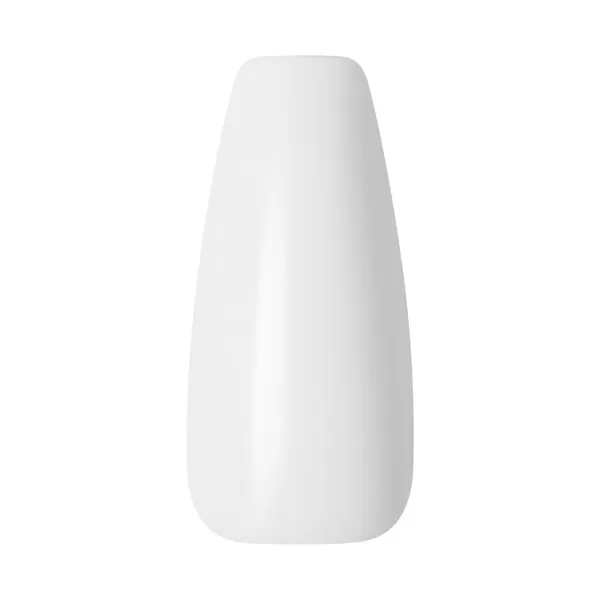 KISS Gel Fantasy Press On Nails, Nail glue included, Fun &amp; Jelly', Pink, Medium Size, Coffin Shape, Includes 28 Nails, 2g glue, 1 Manicure Stick, 1 Mini File