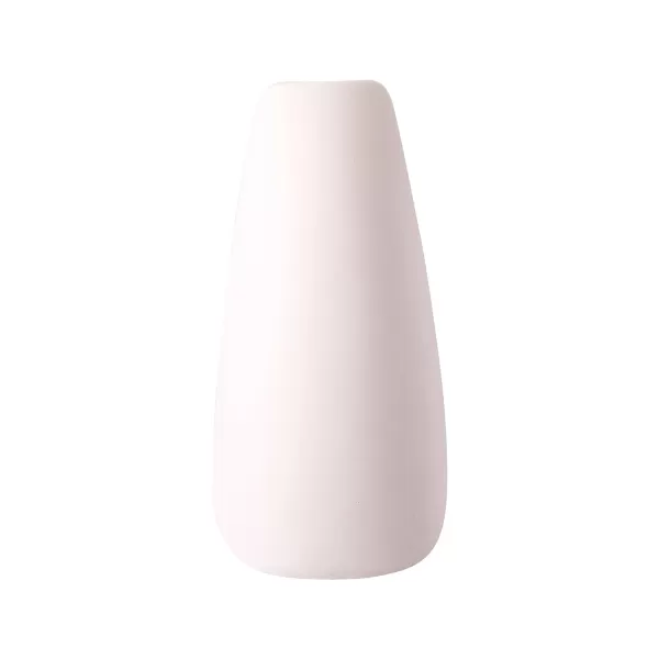 KISS Gel Fantasy Press On Nails, Nail glue included, Fun &amp; Jelly', Pink, Medium Size, Coffin Shape, Includes 28 Nails, 2g glue, 1 Manicure Stick, 1 Mini File