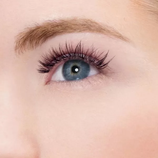 KISS Lash 11 False Eyelashes, Effortless', 12 mm, Includes 1 Pair Of Eyelash, Measuring Tool, Scissors, Lash Adhesive, Applicator, Mirror, Contact Lens Friendly, Easy to Apply, Reusable Strip Lashes
