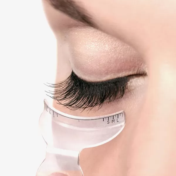 KISS Lash 11 False Eyelashes, Effortless', 12 mm, Includes 1 Pair Of Eyelash, Measuring Tool, Scissors, Lash Adhesive, Applicator, Mirror, Contact Lens Friendly, Easy to Apply, Reusable Strip Lashes