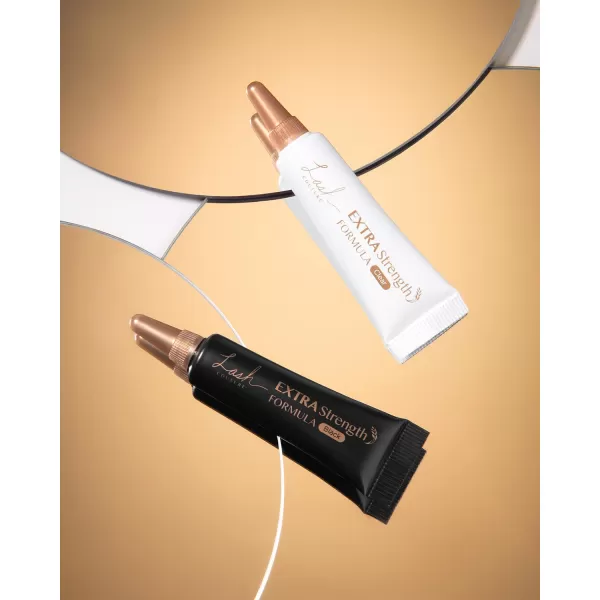 KISS Lash Couture, Lash Glue, Super Flex Oat Influed Strip Lash Adhesive, Black, Includes 1 Lash Adhesive, Long Lasting Wear, Can Be Used with Strip Lashes and Lash Clusters