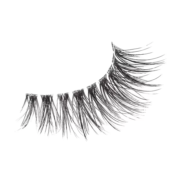 KISS Lash Couture Naked Drama False Eyelashes, Cruise', 16 mm, Includes 4 Pairs Of Lashes, Contact Lens Friendly, Easy to Apply, Reusable Strip Lashes)