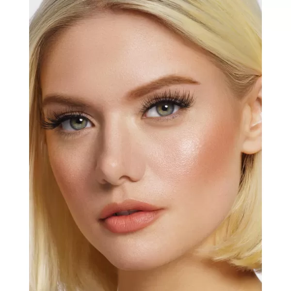 KISS Lash Couture Naked Drama False Eyelashes, Cruise', 16 mm, Includes 4 Pairs Of Lashes, Contact Lens Friendly, Easy to Apply, Reusable Strip Lashes)