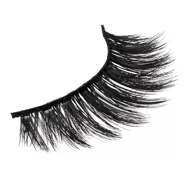 KISS Lash Couture Triple Push Up Collection, 3D Volume False Eyelashes with Triple Design Technology, Multi-Angles &amp; Lengths, Reusable, Style 'Camisole', 1 Pair Fake Eyelashes)