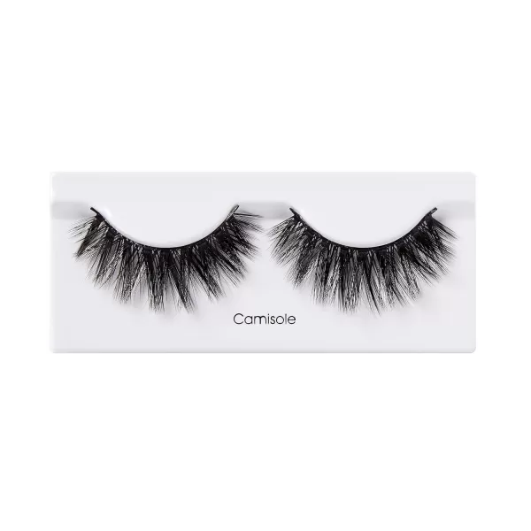 KISS Lash Couture Triple Push Up Collection, 3D Volume False Eyelashes with Triple Design Technology, Multi-Angles &amp; Lengths, Reusable, Style 'Camisole', 1 Pair Fake Eyelashes)