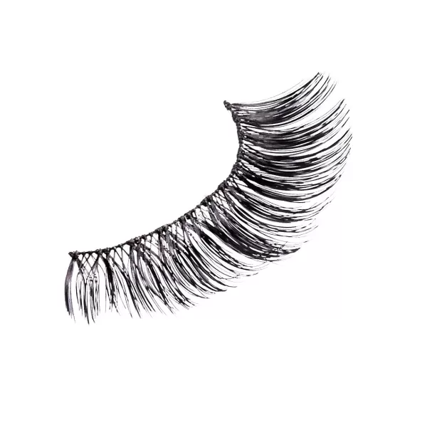 KISS Looks So Natural False Eyelashes, 'Flirty', 12 mm, Includes 1 Pair Of Lash, Contact Lens Friendly, Easy to Apply, Reusable Strip Lashes)