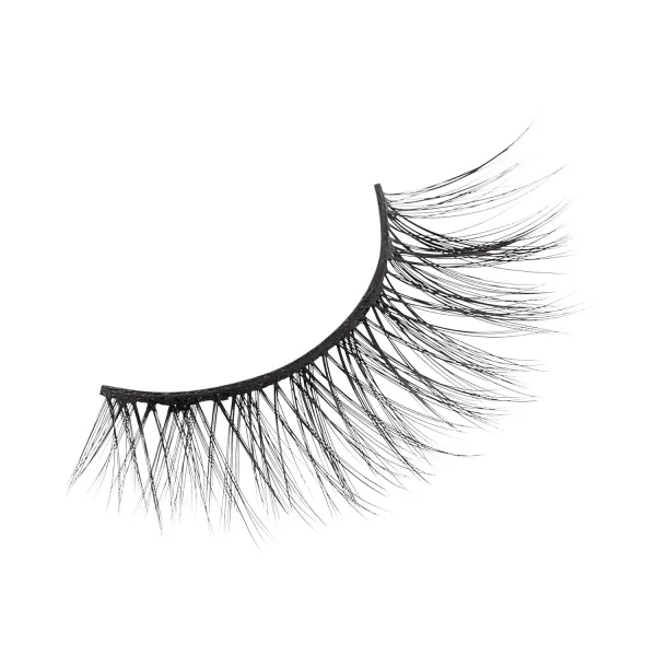 KISS Magnetic False Eyelashes, Charm', 12 mm, Includes 1 Pair Of Magnetic Lashes, Contact Lens Friendly, Easy to Apply, Reusable Strip Lashes