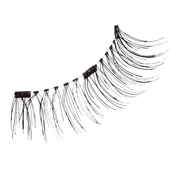 KISS Magnetic False Eyelashes, Charm', 12 mm, Includes 1 Pair Of Magnetic Lashes, Contact Lens Friendly, Easy to Apply, Reusable Strip Lashes