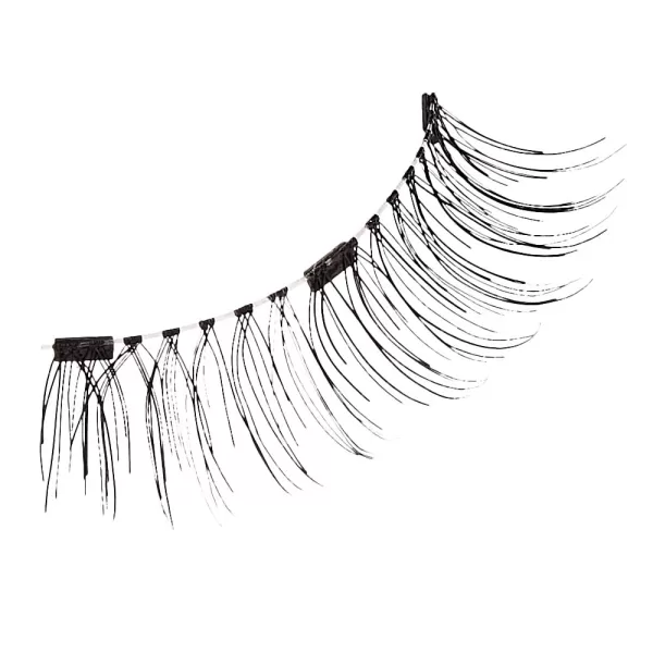 KISS Magnetic False Eyelashes, Charm', 12 mm, Includes 1 Pair Of Magnetic Lashes, Contact Lens Friendly, Easy to Apply, Reusable Strip Lashes