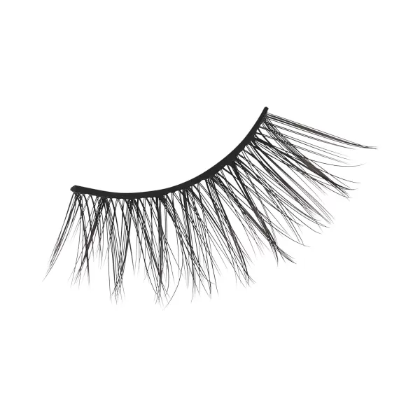 KISS Magnetic False Eyelashes, Charm', 12 mm, Includes 1 Pair Of Magnetic Lashes, Contact Lens Friendly, Easy to Apply, Reusable Strip Lashes