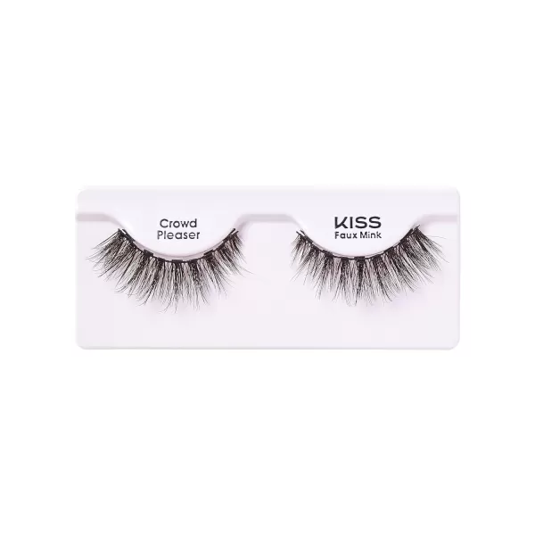 KISS Magnetic False Eyelashes, Charm', 12 mm, Includes 1 Pair Of Magnetic Lashes, Contact Lens Friendly, Easy to Apply, Reusable Strip Lashes