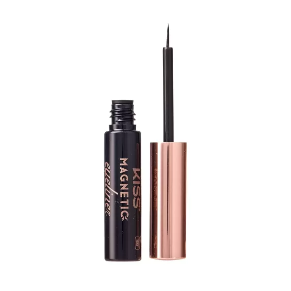 KISS Magnetic False Eyelashes, Charm', 12 mm, Includes 1 Pair Of Magnetic Lashes, Contact Lens Friendly, Easy to Apply, Reusable Strip Lashes