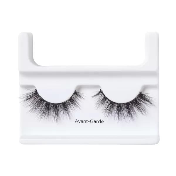 KISS Masterpiece, False Eyelashes, Haute Couture', 16 mm, Includes 1 Pair Of Lash, Contact Lens Friendly, Easy to Apply, Reusable Strip Lashes, Glue On