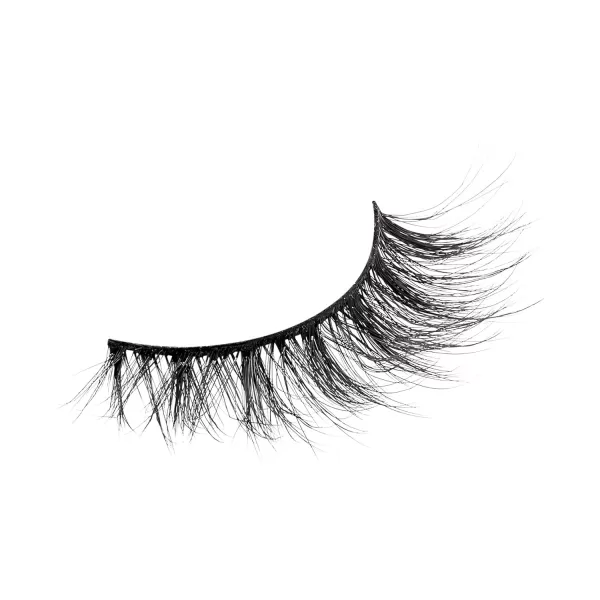 KISS Masterpiece, False Eyelashes, Haute Couture', 16 mm, Includes 1 Pair Of Lash, Contact Lens Friendly, Easy to Apply, Reusable Strip Lashes, Glue On