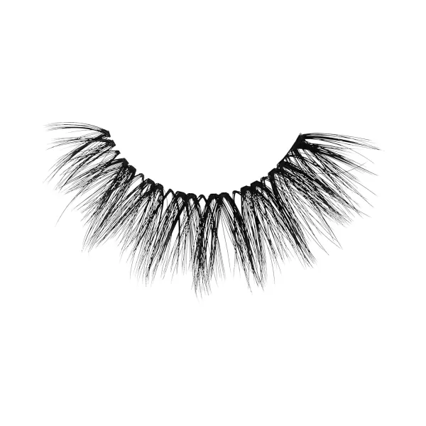 KISS My Lash But Bolder, False Eyelashes, Big Personality', 14 mm, Includes 1 Pair, Contact Lens Friendly, Easy to Apply, Reusable Strip Lashes, Glue-On