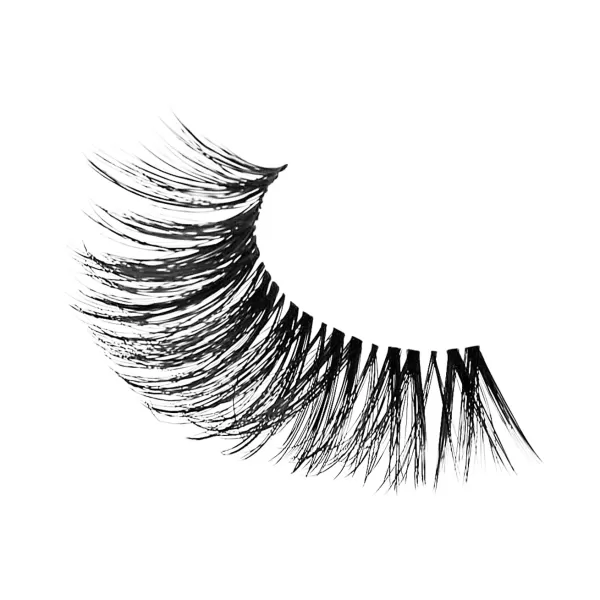 KISS My Lash But Bolder, False Eyelashes, Big Personality', 14 mm, Includes 1 Pair, Contact Lens Friendly, Easy to Apply, Reusable Strip Lashes, Glue-On
