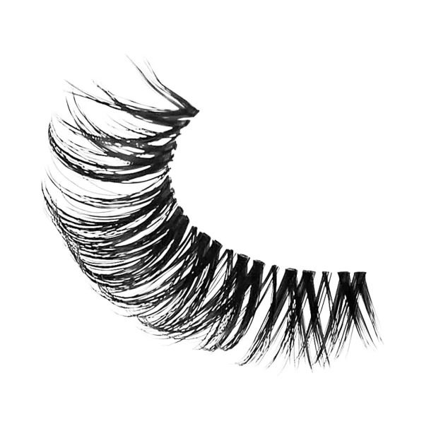 KISS My Lash But Bolder, False Eyelashes, Big Personality', 14 mm, Includes 1 Pair, Contact Lens Friendly, Easy to Apply, Reusable Strip Lashes, Glue-On)