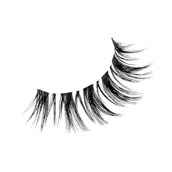 KISS My Lash But Bolder, False Eyelashes, Big Personality', 14 mm, Includes 1 Pair, Contact Lens Friendly, Easy to Apply, Reusable Strip Lashes, Glue-On)