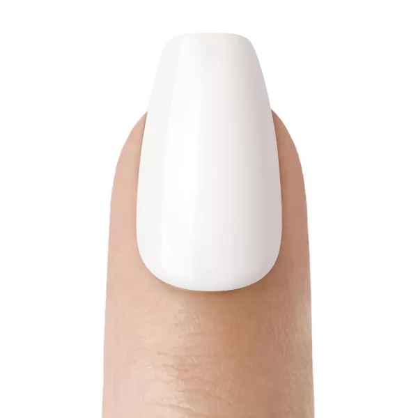imPRESS KISS Press-On Manicure, Nail Kit, PureFit Technology, Medium Length Press-On Nails, So French', Includes Prep Pad, Mini Nail File, Cuticle Stick, and 30 Fake Nails