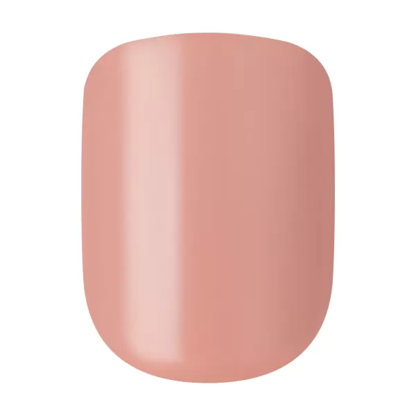 imPRESS KISS Press-On Manicure, Nail Kit, PureFit Technology, Medium Length Press-On Nails, So French', Includes Prep Pad, Mini Nail File, Cuticle Stick, and 30 Fake Nails
