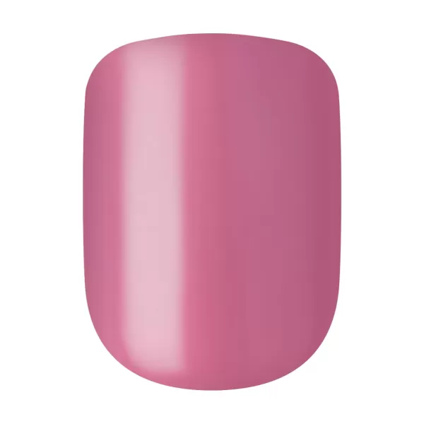 imPRESS KISS Press-On Manicure, Nail Kit, PureFit Technology, Medium Length Press-On Nails, So French', Includes Prep Pad, Mini Nail File, Cuticle Stick, and 30 Fake Nails