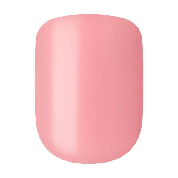 imPRESS KISS Press-On Manicure, Nail Kit, PureFit Technology, Medium Length Press-On Nails, So French', Includes Prep Pad, Mini Nail File, Cuticle Stick, and 30 Fake Nails