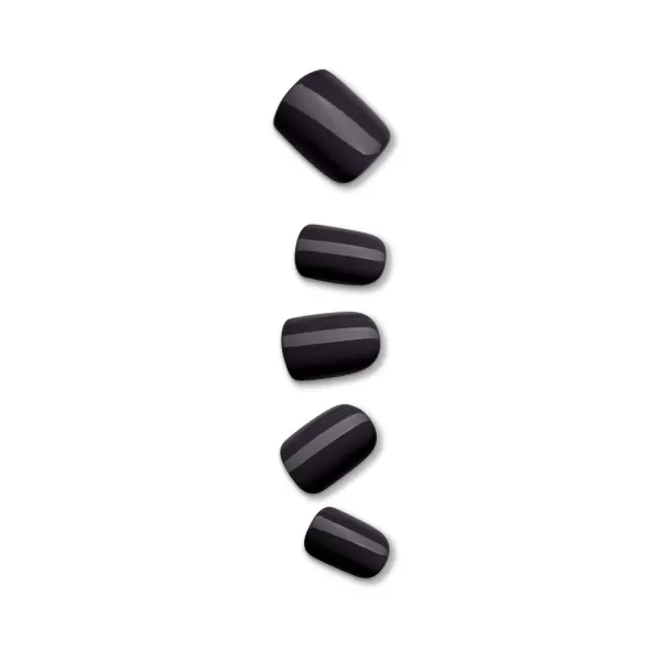imPRESS KISS Press-On Manicure, Nail Kit, PureFit Technology, Medium Length Press-On Nails, So French', Includes Prep Pad, Mini Nail File, Cuticle Stick, and 30 Fake Nails