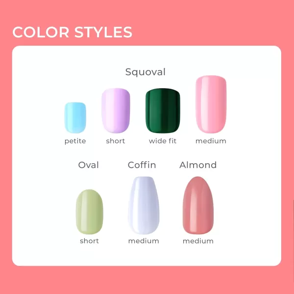 imPRESS KISS Press-On Manicure, Nail Kit, PureFit Technology, Medium Length Press-On Nails, So French', Includes Prep Pad, Mini Nail File, Cuticle Stick, and 30 Fake Nails Ourself)