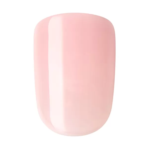 imPRESS KISS Press-On Manicure, Nail Kit, PureFit Technology, Medium Length Press-On Nails, So French', Includes Prep Pad, Mini Nail File, Cuticle Stick, and 30 Fake Nails