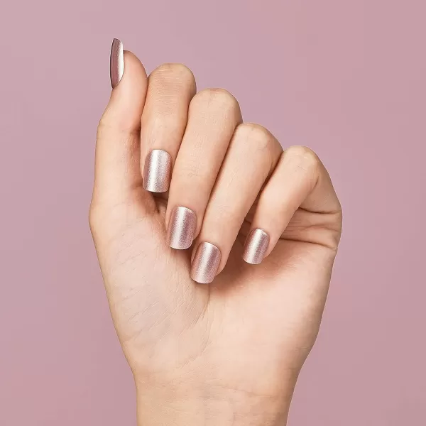 imPRESS KISS Press-On Manicure, Nail Kit, PureFit Technology, Medium Length Press-On Nails, So French', Includes Prep Pad, Mini Nail File, Cuticle Stick, and 30 Fake Nails