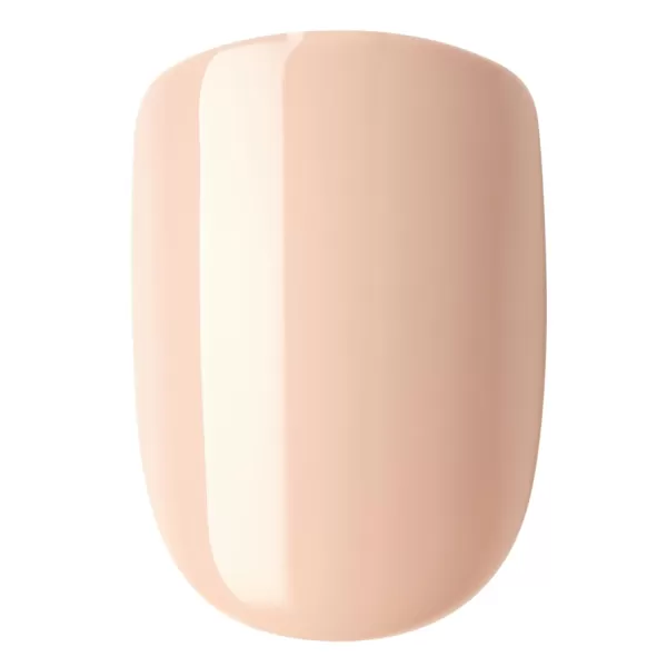 imPRESS KISS Press-On Manicure, Nail Kit, PureFit Technology, Medium Length Press-On Nails, So French', Includes Prep Pad, Mini Nail File, Cuticle Stick, and 30 Fake Nails