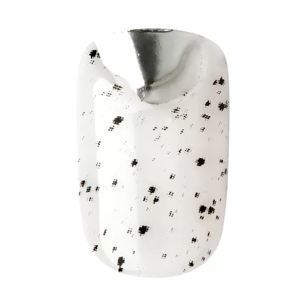 imPRESS KISS Press-On Manicure, Nail Kit, PureFit Technology, Medium Length Press-On Nails, So French', Includes Prep Pad, Mini Nail File, Cuticle Stick, and 30 Fake Nails