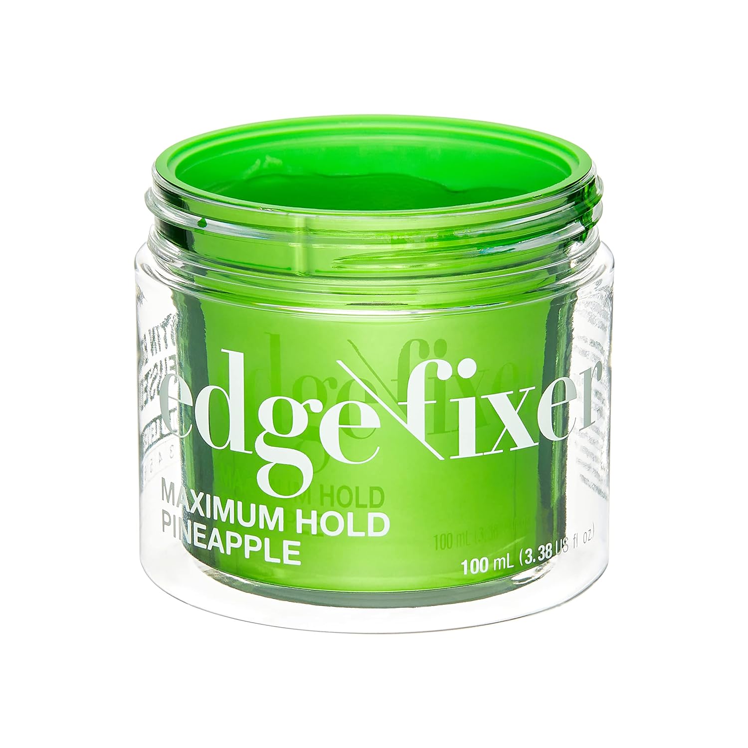 KISS COLORS &amp; CARE 24 Hour Maximum Hold Scented Edge Fixer, Biotin B7 Infused, All Hair Types, Non-Greasy Gel, No Flaking, 100 mL  - Orange Blossom Scent