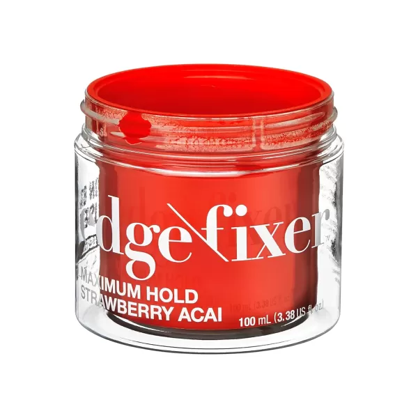 KISS COLORS &amp; CARE 24 Hour Maximum Hold Scented Edge Fixer, Biotin B7 Infused, All Hair Types, Non-Greasy Gel, No Flaking, 100 mL  - Orange Blossom Scent