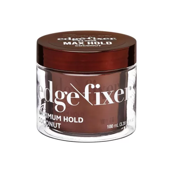 KISS COLORS &amp; CARE 24 Hour Maximum Hold Scented Edge Fixer, Biotin B7 Infused, All Hair Types, Non-Greasy Gel, No Flaking, 100 mL  - Orange Blossom Scent