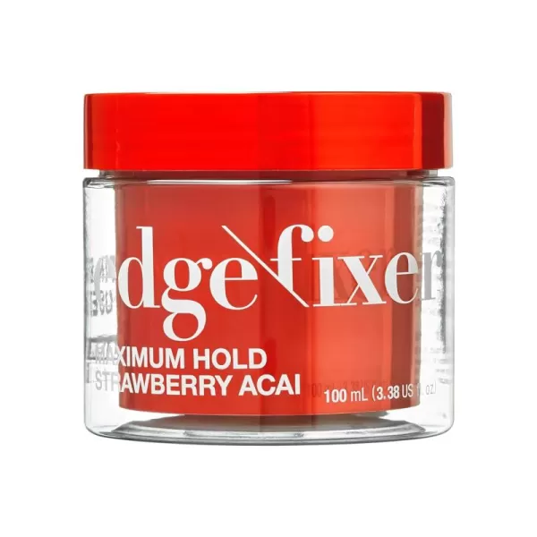 KISS COLORS &amp; CARE 24 Hour Maximum Hold Scented Edge Fixer, Biotin B7 Infused, All Hair Types, Non-Greasy Gel, No Flaking, 100 mL  - Orange Blossom Scent