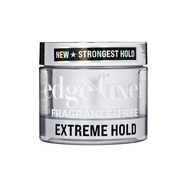 KISS COLORS &amp; CARE Extreme Hold Edge Fixer Hair Gel, 24 Hour Maximum Hold, Ultimate Styling Control, No Flake Formula, For Coarser, Coily Hair, 3.38 oz  - Mango Fragrance