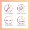 imageKISS imPRESS False Eyelashes Lash Clusters Falsies Airy Wispy 12mm14mm Includes 12 pieces of prebonded lashes Contact Lens Friendly Easy to Apply Reusable Strip LashesAiry Wispy
