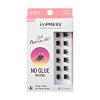 imageKISS imPRESS False Eyelashes Lash Clusters Falsies Lavish Volume 12mm14mm Includes 12 pieces of prebonded lashes Contact Lens Friendly Easy to Apply Reusable Strip LashesRefine Volume