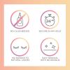 imageKISS imPRESS Falsies False Eyelashes Lash Clusters Natural 12 mm Includes 20 Clusters 1 applicator Contact Lens Friendly Easy to Apply Reusable Strip Lashes