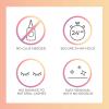 imageKISS imPRESS Falsies False Eyelashes Lash Clusters Voluminous 14 mm Includes 20 Clusters 1 applicator Contact Lens Friendly Easy to Apply Reusable Strip Lashes1 Count Pack of 1