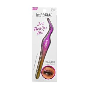 imageKISS imPRESS PressOn Falsies NoGlue False Eyelash Clusters Precision Applicator 1 Piece NonStick Ergonomic Easy to Use