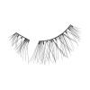 imageKISS imPRESS Falsies Easy Tab Press On Self Adhesive Eyelashes Black Black Wispy 1 Pair of 5mm11mm Inner Natural Volume Eyelash Clusters ampamp 1 Pair of 6mm11mm Outer HalfLashes with Easy Tabs
